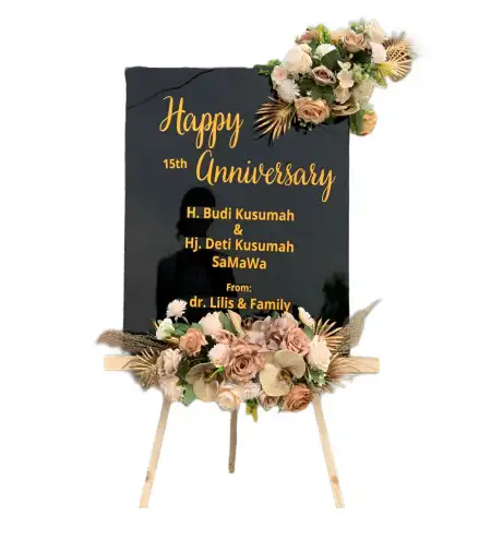 Papan Bunga Akrilik Banda Raya
