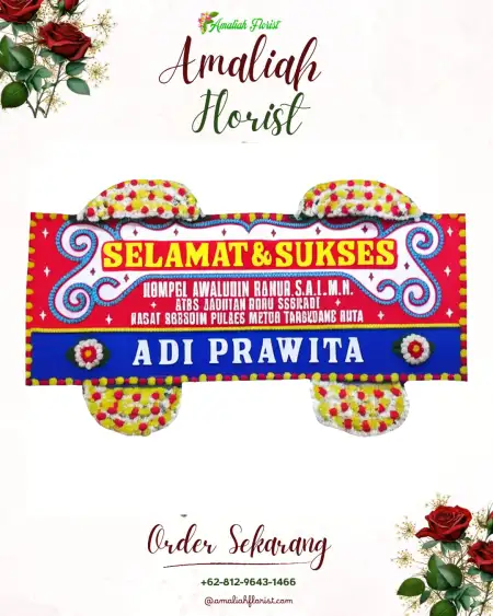 Papan Bunga Ucapan Selamat Banda Raya